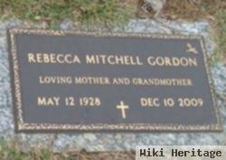 Rebecca "becky" Mitchell Gordon