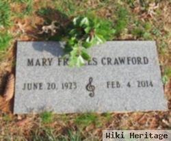Mary Frances "fafe" Crawford