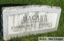 Randolph R Macann