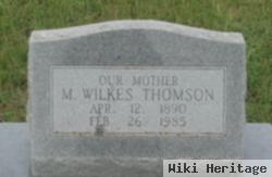 Mary Wilkes Thomson