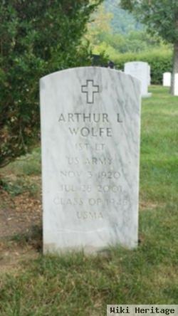 1Lt Arthur L. Wolfe