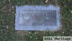 Mary E Booth