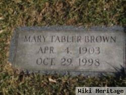 Mary Russell Tabler Brown