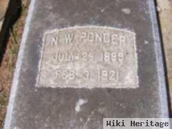 N. W. Ponder