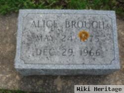 Alice May Mclain Brough