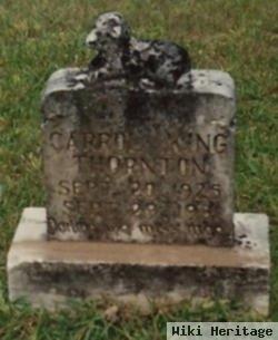 Carrol King Thornton