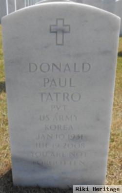 Donald Paul Tatro