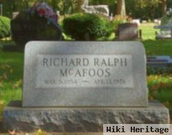 Richard Ralph Mcafoos