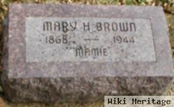Mary H. "mamie" Brown
