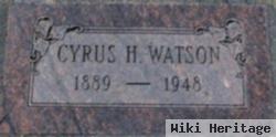 Cyrus H Watson