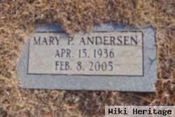 Mary P Johnson Andersen