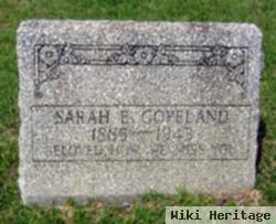 Sarah Elizabeth "sallie" Collins Copeland