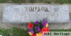 F Elroy Simpson