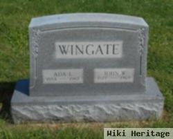 John W Wingate