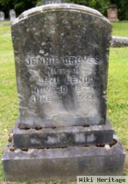 Jennie Adell Groves Leno