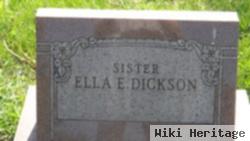 Ella Elizabeth Dickson