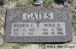 Mildred E. "mickey" Gates