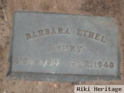 Barbara Ethel Henry