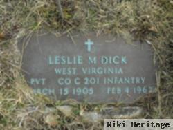 Leslie M Dick