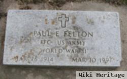 Paul Edward Felton