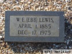 William Elbert "ebb" Lewis