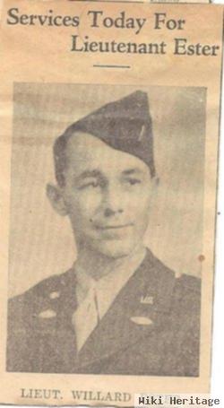 2Lt Willard Ester