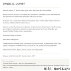 Daniel Douglas Duprey