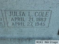 Julia L. Cole