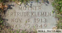 Gertrude Agnes Reiter Klement