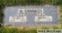 Agnes V Mccammon