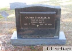 Oliver G Sickler, Jr