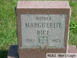 Marguerite Rice