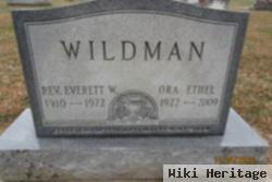 Ora Ethel Wildman