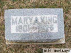 Mary A Cochran King