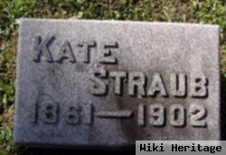 Kate "kitty" Lee Straub