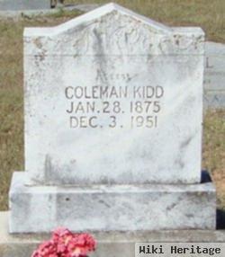 Coleman Kidd