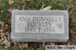 Anna B. "ann" Donnelly Buckley