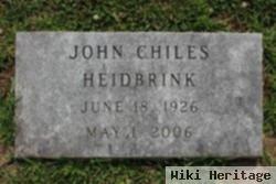 John Chiles Heidbrink