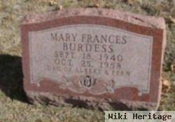 Mary Frances Burdess