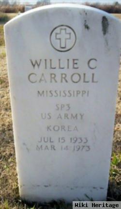 Willie C Carroll