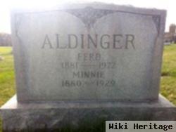 William Ferdinand "ferd" Aldinger