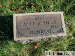 Alice K Knerr Stiles