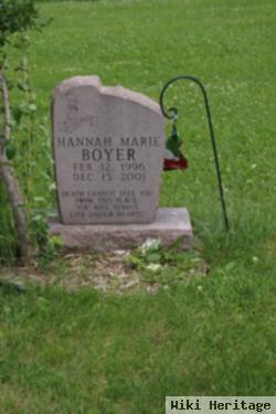 Hannah Marie Boyer