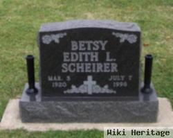 Edith L "betsy" Trainer Scheirer