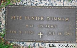 Pete Hunter Dunnam