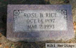 Rose B Rotarius Rice