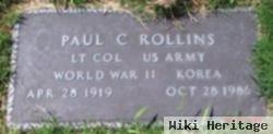 Paul C Rollins