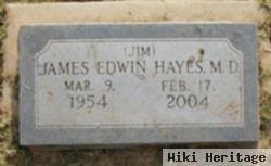 Dr James Edwin "jim" Hayes