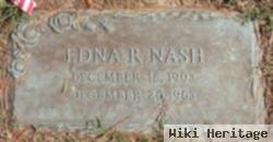 Edna R Nash