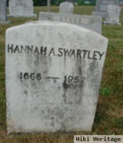 Hannah A Swartley